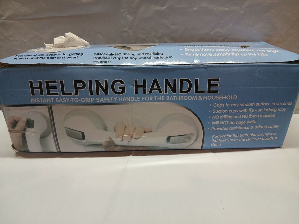 Helping Handle Easy Grip Safety Shower Bath For Children And Elderly box is bad